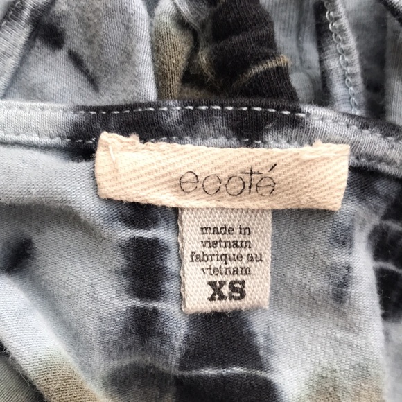 Ecote Tie Dye Bodycon Dress with Lace Up Back - Picture 11 of 11